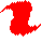 red projectile