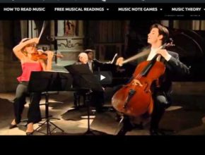 André Previn, Anne-Sophie Mutter, Daniel Müller-Schott play Mozart's trio No 5 in C major