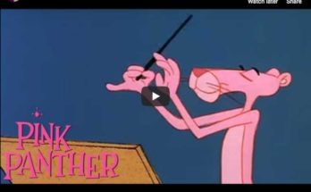 A pink panther cartoon with Beethoven symphony No 5