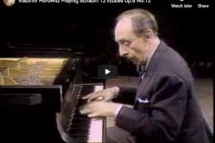 Scriabin - Etude Op. 8 No. 12 - Horowitz, Piano