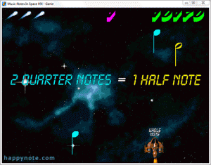 Learn about notes value (whole note, half note, quarter note…) the fun way