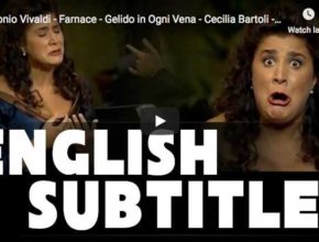 Cecilia Bartoli sings Gelido in Ogni Vena from Antonio Vivaldi's opera Farnace