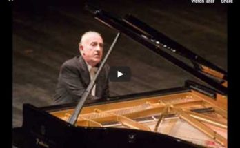 The Italian pianist Maurizio Pollini performs Bach's Prelude and Fugue No. XIII in F-sharp major from The Well-Tempered Clavier, Book I