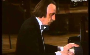 The Italian pianist Arturo Benedetti Michelangeli plays Beethoven's Concerto for piano No. 5
