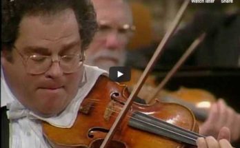 Itzhak Perlman, Daniel Barenboim and Yo-Yo Ma play Beethoven's triple concerto for violin, piano and cello