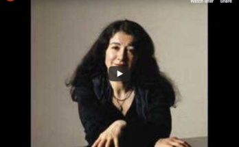 Martha Argerich plays Chopin's Andante Spianato