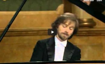 The pianist Krystian Zimerman is playing Chopin's 3rd Ballade in A-flat major