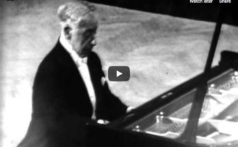 Arthur Rubinstein performs Chopin's Waltz Op. 34 No. 1 in A-flat major