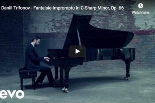 Chopin – Fantaisie-Impromptu – Daniil Trifonov, Piano