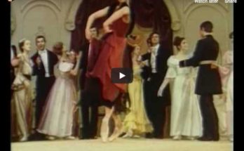 Ekaterina Maximova dances the Tarantella from Gavrilin's ballet, Anyuta