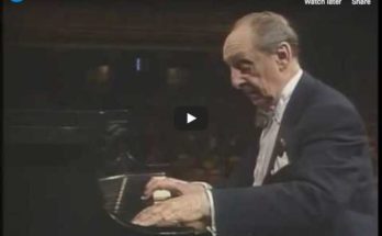 Vladimir Horowitz plays Franz Liszt's Consolation No. 3 in D-Flat Major