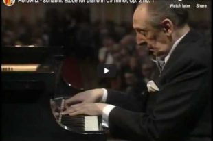 Vladimir Horowitz performs Scriabin's Etude in C-sharp minor, Op. 2 No. 1
