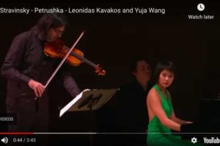 Stravinsky - Petrouchka, Russian Dance - Kavakos; Wang