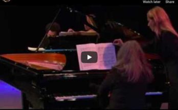 Lutoslawski - Paganini Variations for 2 Pianos - Argerich, Kissin