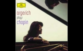 The pianist Martha Argerich is playing Chopin's Ballade No 1 in G minor