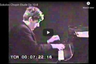 Chopin - Étude Op. 10 No. 8 - Sokolov, Piano