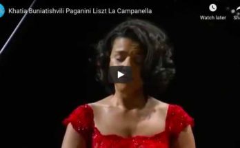 Liszt - La Campanella - Khatia Buniatishvili, Piano