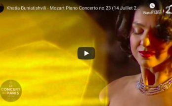 Mozart - Piano Concerto No 23 in A major (Adagio) - Buniatishvili, Piano