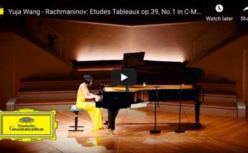 Rachmaninoff - Etude Tableau No 1 in C Minor, Op 39 - Wang, Piano