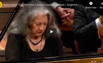 Schumann - Kinderszenen, Of Foreing Lands and People - Martha Argerich, Piano