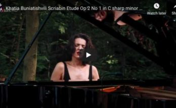 Scriabin - Etude in C-sharp minor, Op. 2 No 1 - Buniatishvili, Piano