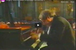 Stravinsky - Trois Mouvements de Petrouchka - Sokolov, Piano