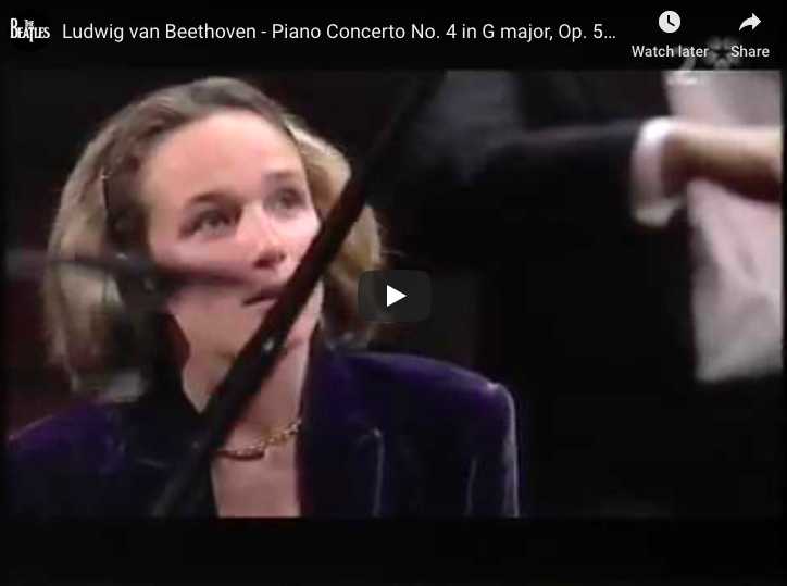 Beethoven - Piano Concerto No 4 in G Major - Grimaud, Piano