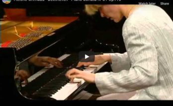 Beethoven - Sonata No 31 in A-Flat Major - Grimaud, Piano