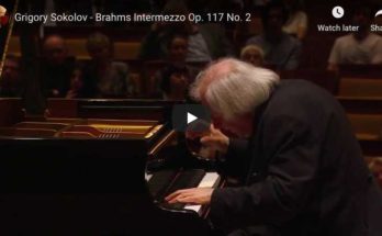 Brahms - Intermezzo Op 117 No 2 - Sokolov, Piano