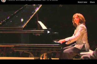 Chopin - Ballade No. 1 - Grimaud, Piano