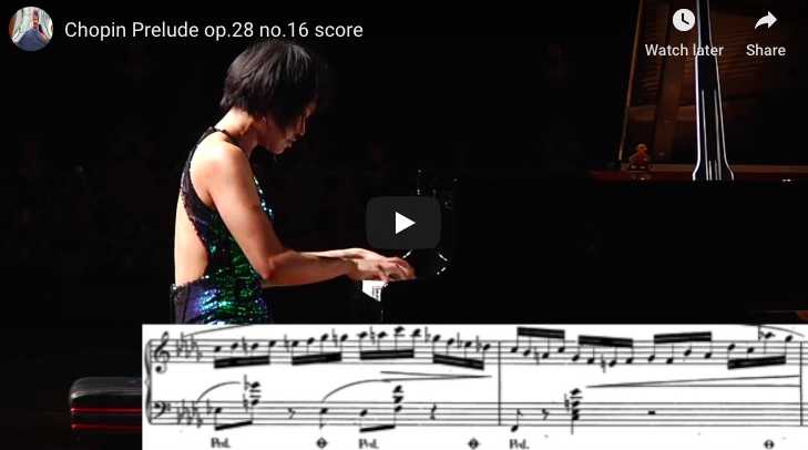 Chopin - Prelude No. 16 Op 28 in B-Flat Minor - Wang, Piano