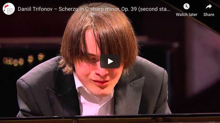 Chopin - Scherzo No. 3 in C-Sharp Minor - Trifonov, Piano