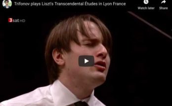 Liszt - Transcendental Étude No 5, Feux Follets - Trifonov, Piano