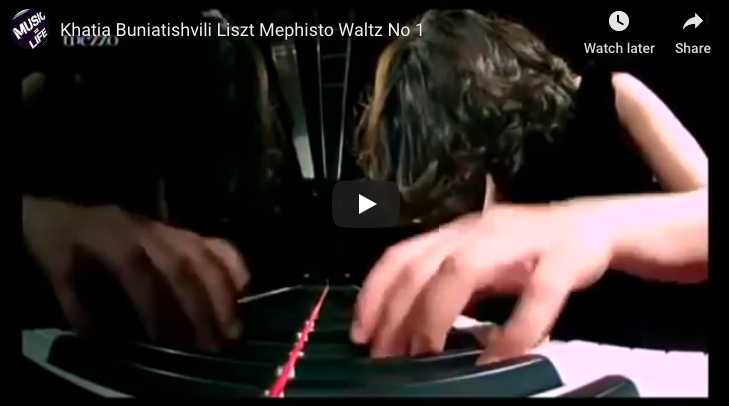 Liszt - Mephisto Waltz No 1 in A Major - Buniatishvili, Piano