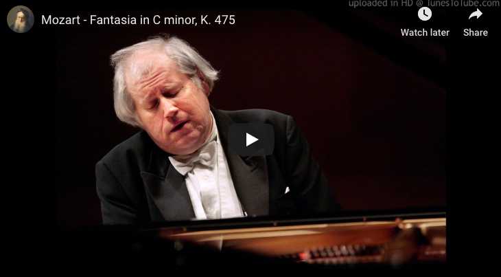 Mozart - Fantasy in C Minor - Sokolov, Piano