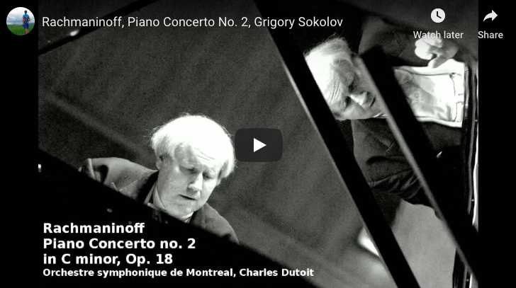 Rachmaninoff - Concerto No 2 in C Minor- Sokolov, Piano