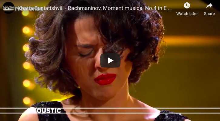 Rachmaninoff - Moment Musical No. 4 - Khatia Buniatishvili, Piano