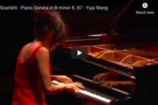 Scarlatti - Sonata K 87 - Yuja Wang, Piano