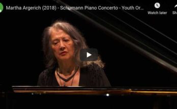 Schumann - Piano Concerto in A Minor - Argerich, Piano