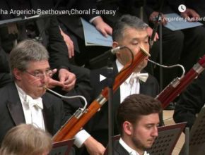 Beethoven - Choral Fantasy - Argerich, Piano; Ozawa, Conductor