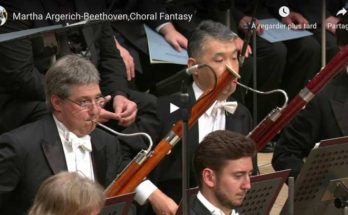 Beethoven - Choral Fantasy - Argerich, Piano; Ozawa, Conductor