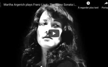 Liszt - Piano Sonata in B Minor - Argerich, Piano