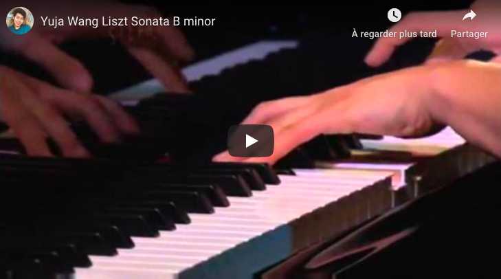 Liszt - Piano Sonata in B Minor - Wang, Piano