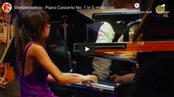Mendelssohns - Piano Concerto No 1 - Wang, Piano
