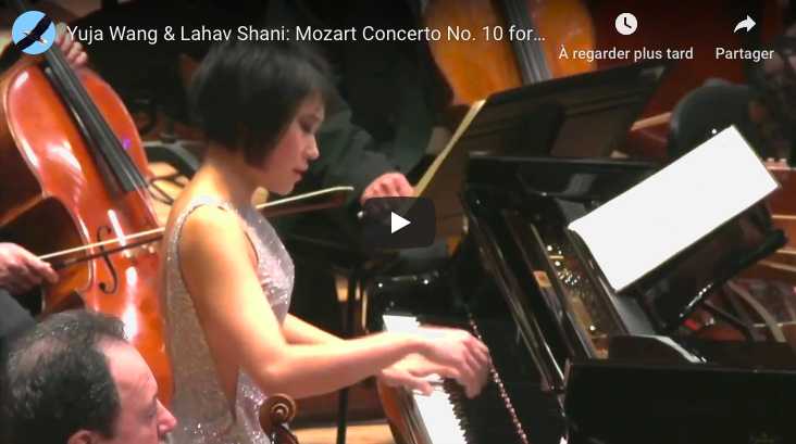 Mozart - Piano Concerto No 10 - Wang & Shani, Piano