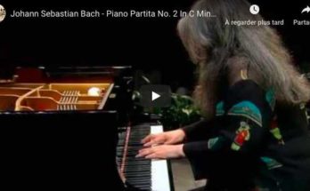 Bach - Partita No 2 in C Minor - Martha Argerich, Piano