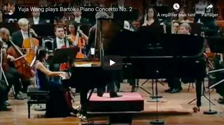 Bartok - Piano Concerto No 2 - Wang, Piano