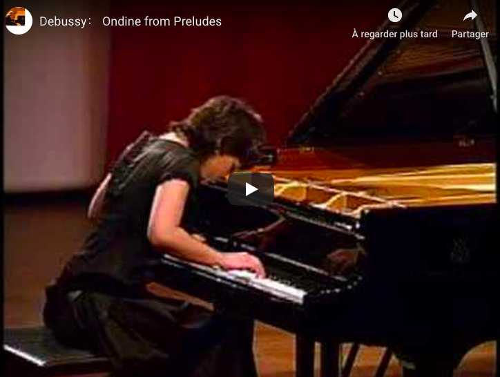 Debussy - Ondine (Prelude No 8, Book II) - Khatia Buniatishvili, Piano