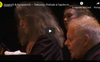 Debussy - Prelude à l'après-midi d'un faune - Argerich & Kovacevich