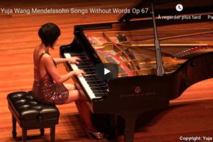 Mendelssohn - Songs Without Words Op 67 No 2 - Wang, Piano